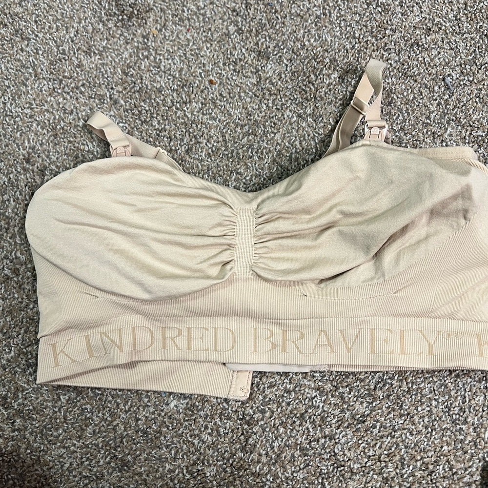 Kindred Bravely Cream Comfort Bra Intimates